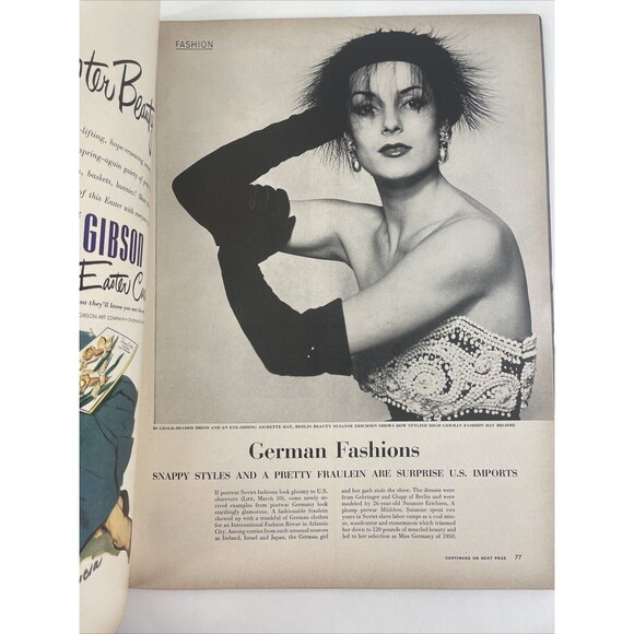 Marilyn Monroe Life Magazine Apr 7 1952 - Flying Saucers Truman's - Fine - Picture 15 of 17